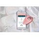 Wibrujący ring + aplikacja Lovely Soft Pink